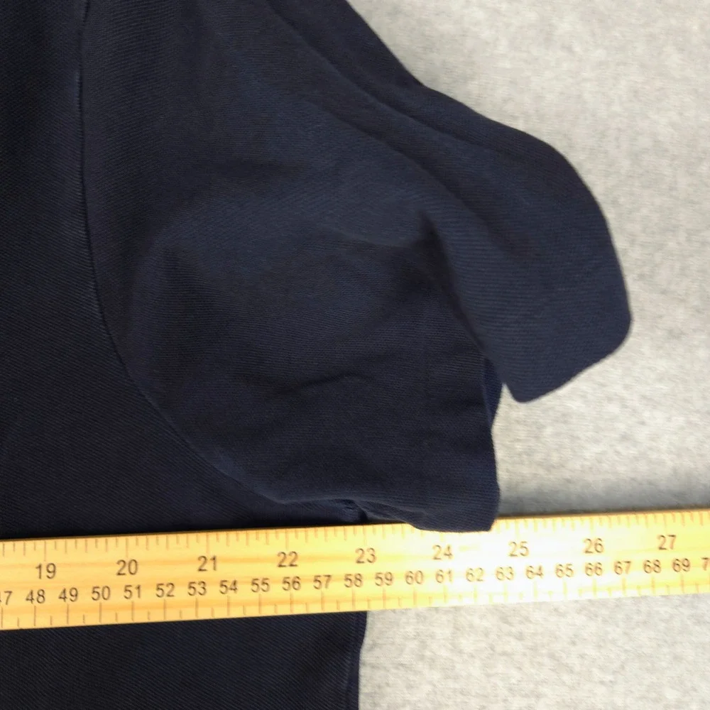 Ralph‎ Lauren Black Label Mens XL Navy Blue Cotton Pique Short Sleeve Polo Shirt